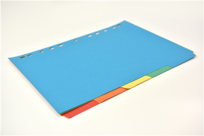 Brightly Coloured Dividers